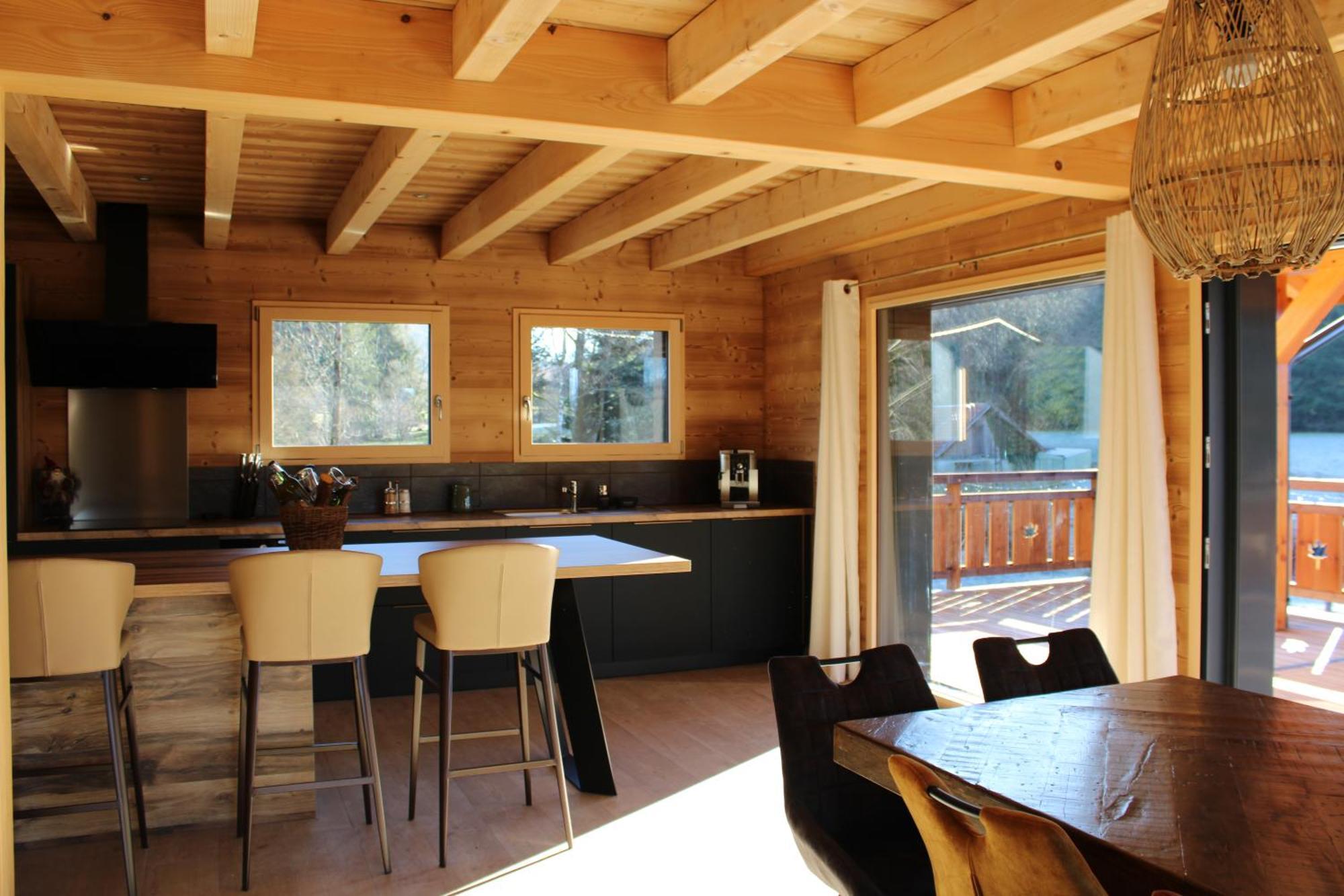 Chalet L'Oseraie, Location Touristique Spa 4 Etoiles Au Coeur Des Vosges Le Saulcy ภายนอก รูปภาพ